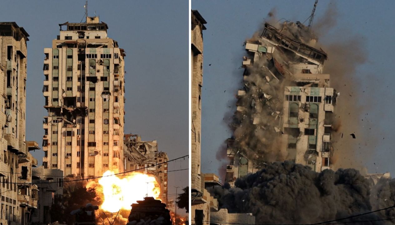 israil gazzede mekke adli cok katli binayi da vurdu bkMN4Kln