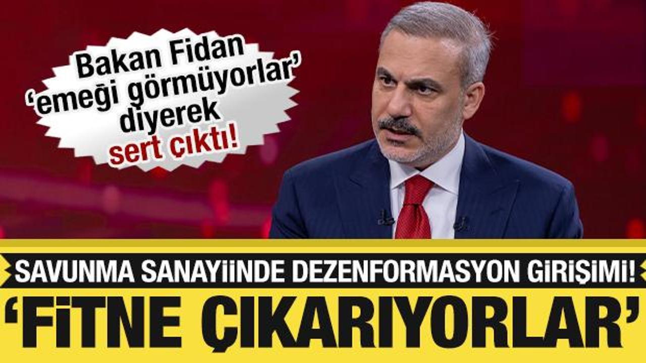 bakan fidan sert cikti savunmadaki emegi gormeyenler fitne cikariyor 6u8N7drf