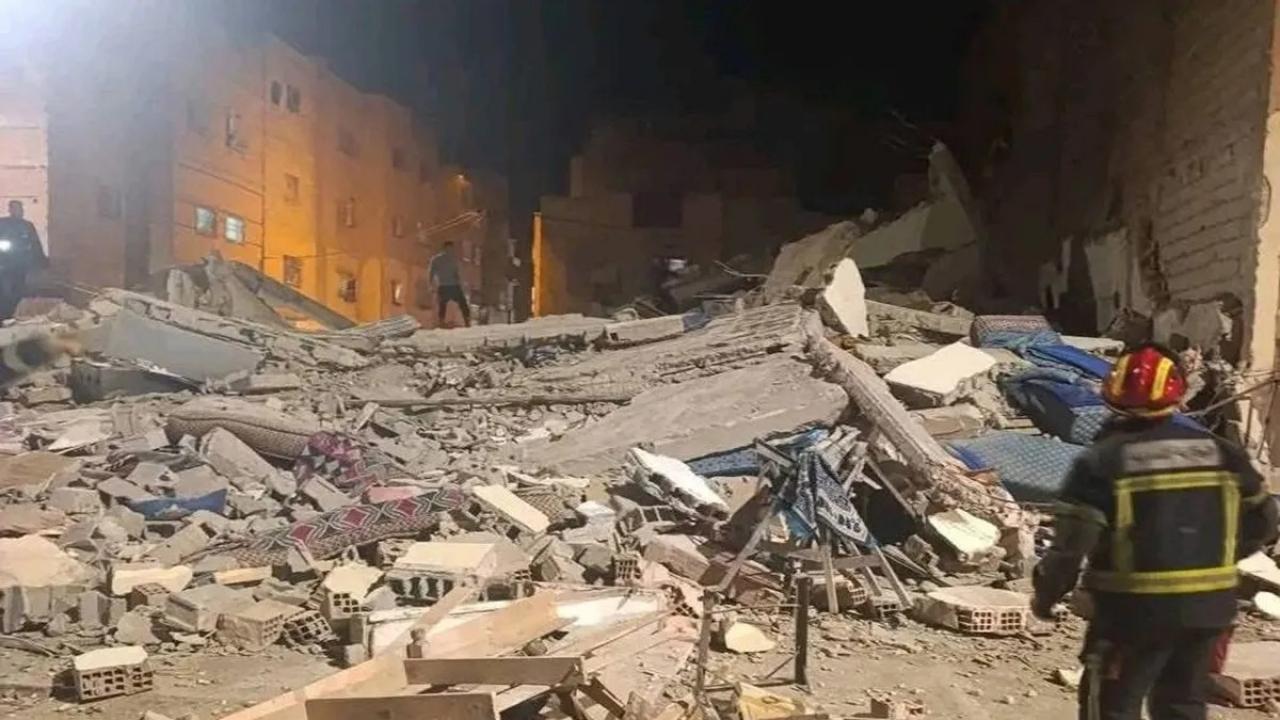 Fas’ta iki bina çöktü! Onlarca ölü ve yaralı var