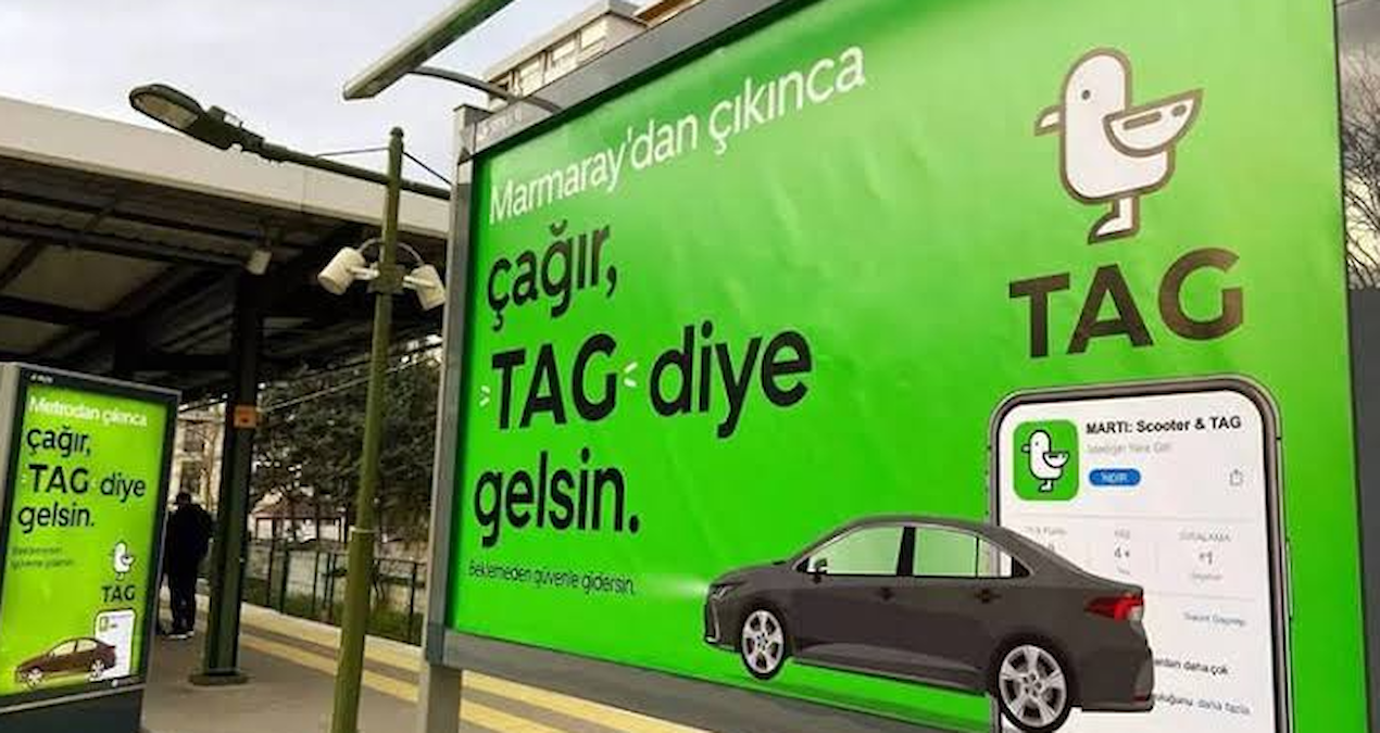 Taksiciler davasında karar çıktı: Martı TAG’a erişim engeli