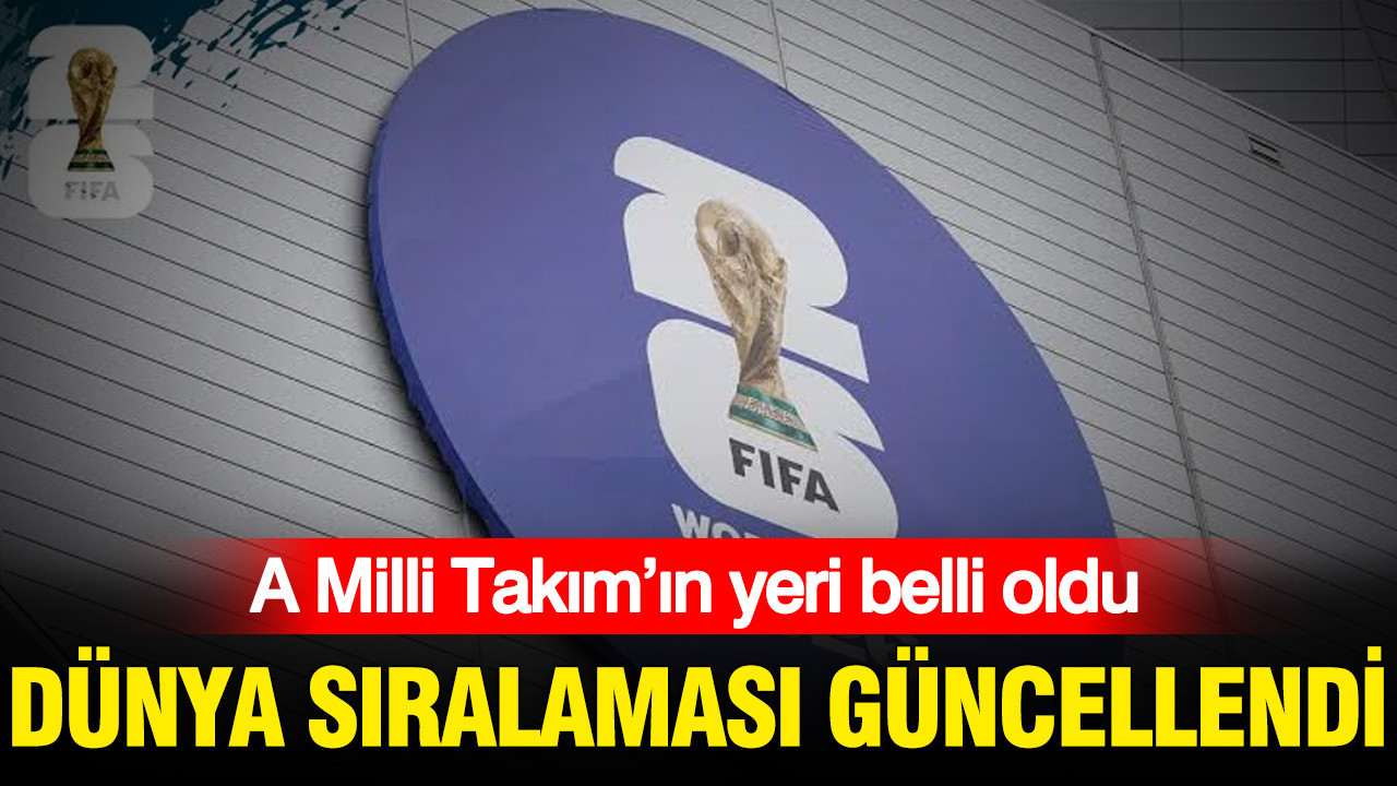 FIFA dünya sıralaması güncellendi: A Milli Takım’ın yeri belli oldu Img