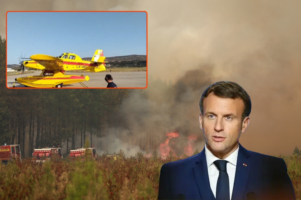 Macrondan fransadaki yanginlar nedeniyle iki ucak gonderen turkiyeye turkce tesekkur mesaji pFmN5YIp